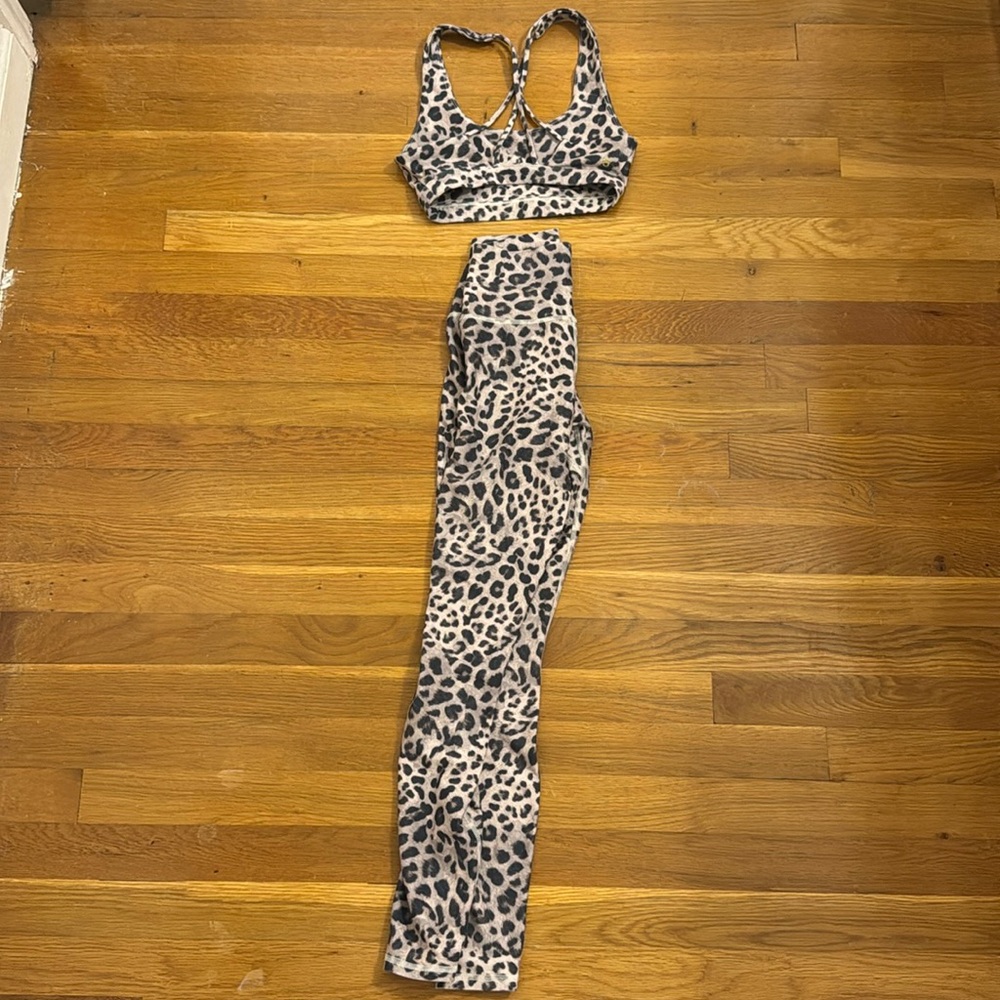 Spiritual gangster leopard set